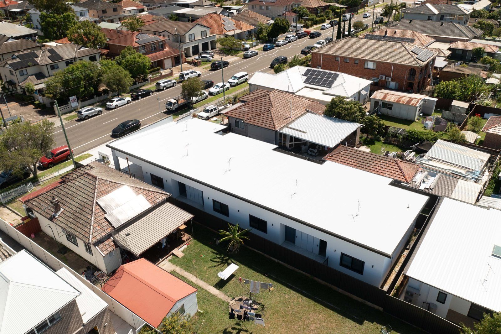 Photo 11 of 11: Aerial view of the villa development and neighbouring homes